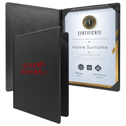 Padded Diploma Holder