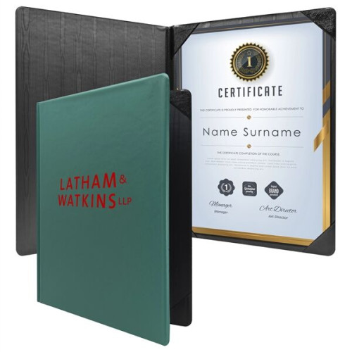 Padded Diploma Holder