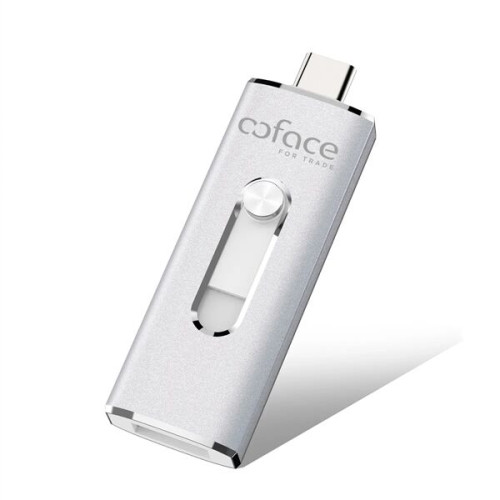 Metal Dual USB And Type-C OTG Drive - Expand Storage On Comp