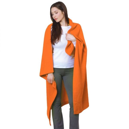 48 x 60 USA-Made Pre-Shrunk Stadium Fleece Blanket