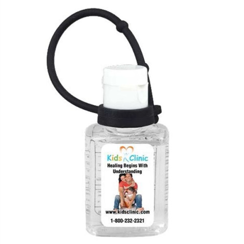 Compact Hand Sanitizer Gel w/ Leash
