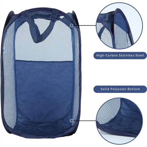 Handy Laundry Mesh Popup Hamper