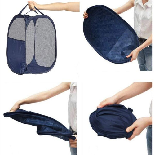 Handy Laundry Mesh Popup Hamper