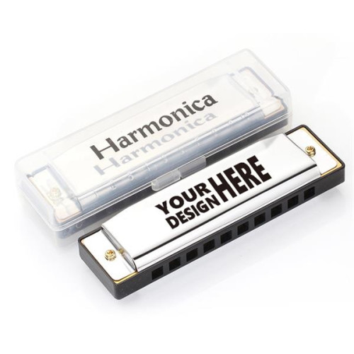 10 Holes Stainless Steel Harmonica
