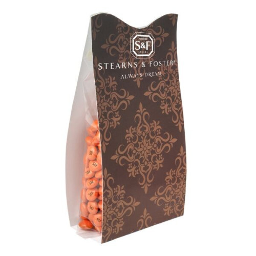 Sweet Drops filled with Imprinted Chocolate Buttons