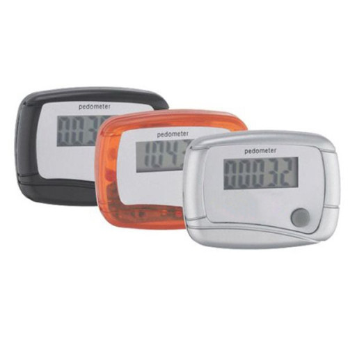 Pocket Fitness Pedometer w/ Belt Clip