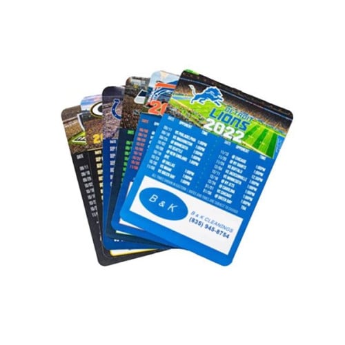 4"X6" Full Color NFL Schedule Magnets