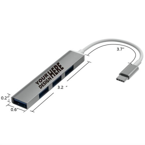 4-in-1 USB Hub Adapter