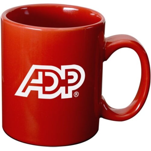 Gift basket with coffee, tea and mugs