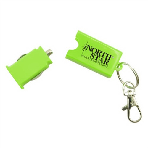 USB Car Charger on a KeyChain