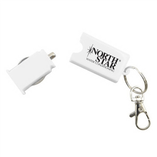USB Car Charger on a KeyChain