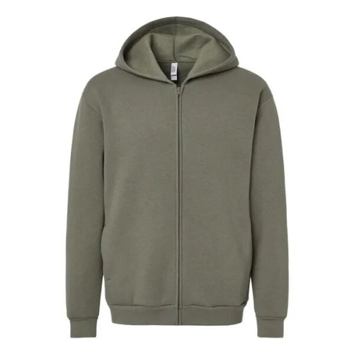 American Apparel Unisex ReFlex Fleece Full-Zip Hoodie Swe...