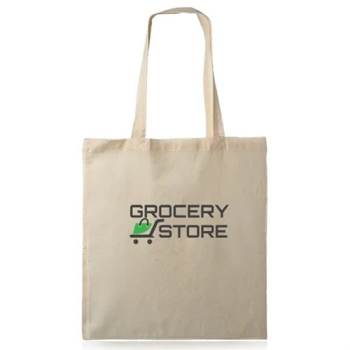 Natural Cotton Fiber Tote Bags
