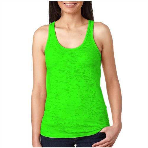 Next Level Ladies' Burnout Racer Back Tank Top