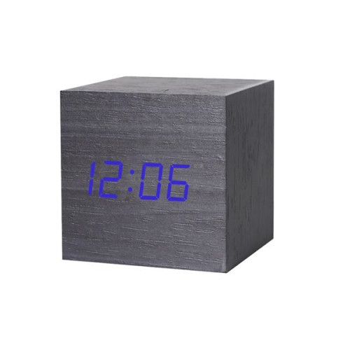 Digital Wooden Alarm Clock