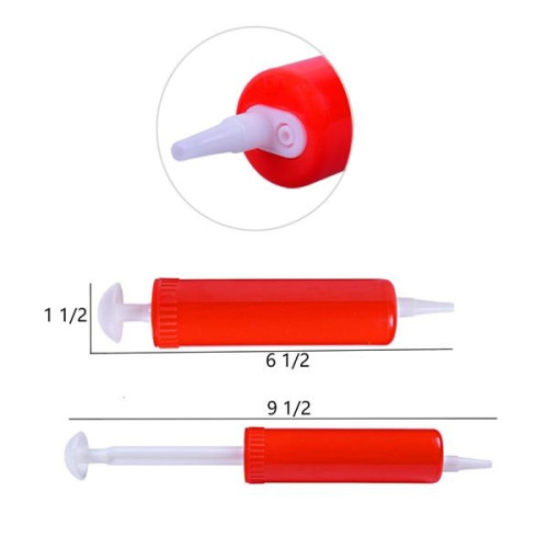 MOQ 50 Custom Hand Air Balloon Pump