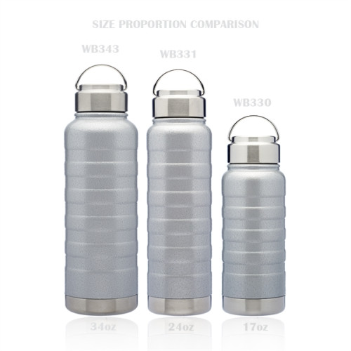 17 oz. Jupiter Barrel Water Bottle with Handle