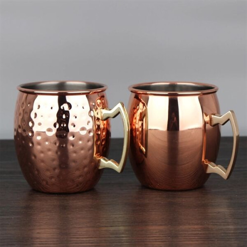 2oz Hammered Moscow Mule Mug