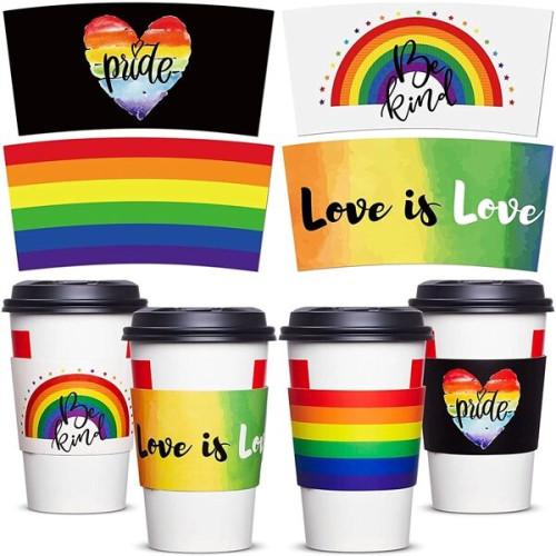 12oz To 16oz Disposable Coffee Cup Sleeves