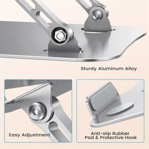 High Quality Metal Ergonomic And Adjustable Laptop Stand