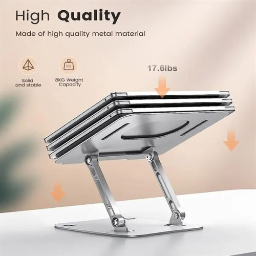 High Quality Metal Ergonomic And Adjustable Laptop Stand
