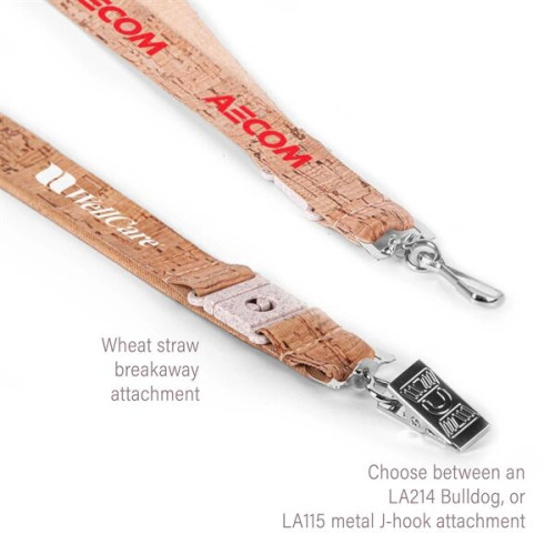 3/4" Natural Cork FastTrack Lanyard