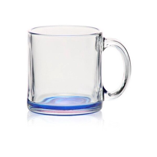 13 oz. Libbey Clear Glass Coffee Mugs