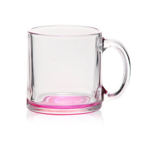 13 oz. Clear Glass Coffee Mugs