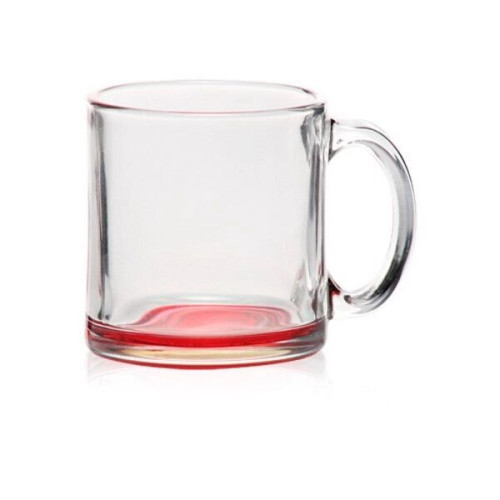 13 oz. Libbey Clear Glass Coffee Mugs