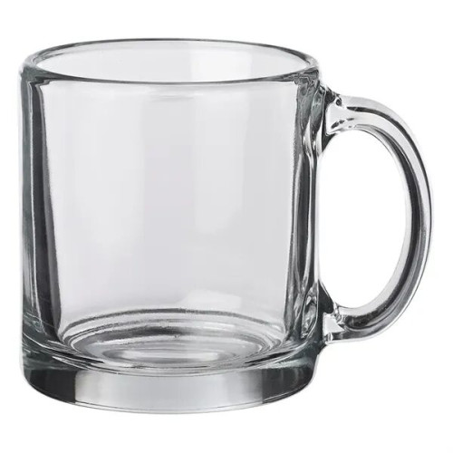13 oz. Libbey Clear Glass Coffee Mugs