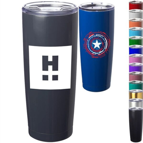 20 Oz. Stainless Steel Pipette Coffee Tumbler W/ Custom Logo