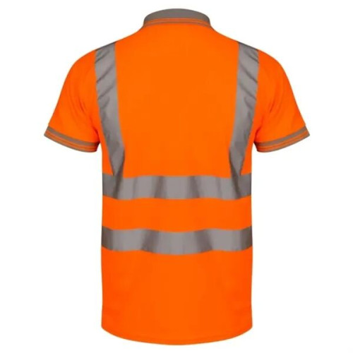 Hi Vis Class 2 Reflective Tape Safety Workwear Polo