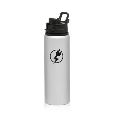 25 oz. Aluminum Water Bottle with Snap Lid
