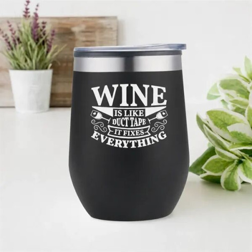 12 oz. Wine Tumbler