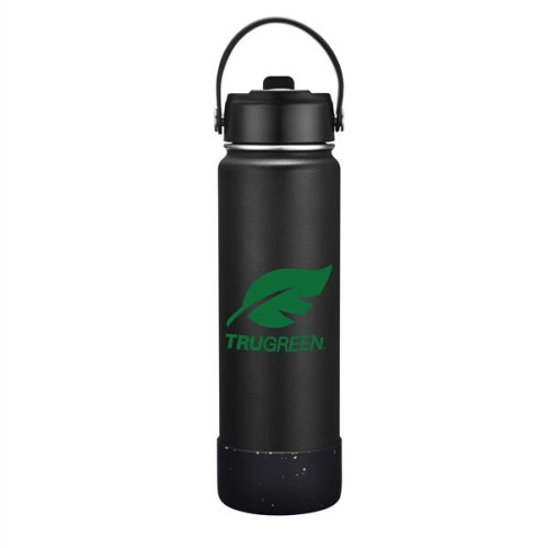 27 oz. Stainless Steel Water Bottle / Silicone Bottom Sleeve