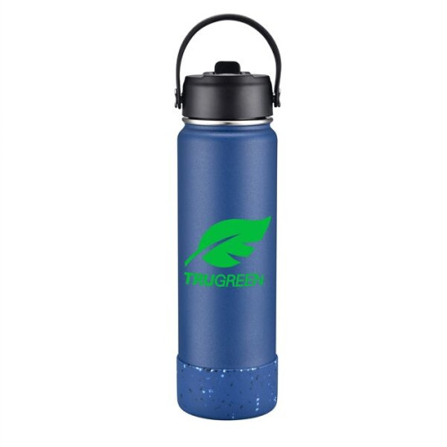 27 oz. Stainless Steel Water Bottle / Silicone Bottom Sleeve