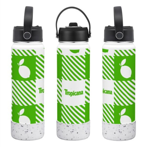 27 oz. Stainless Steel Water Bottle / Silicone Bottom Sleeve