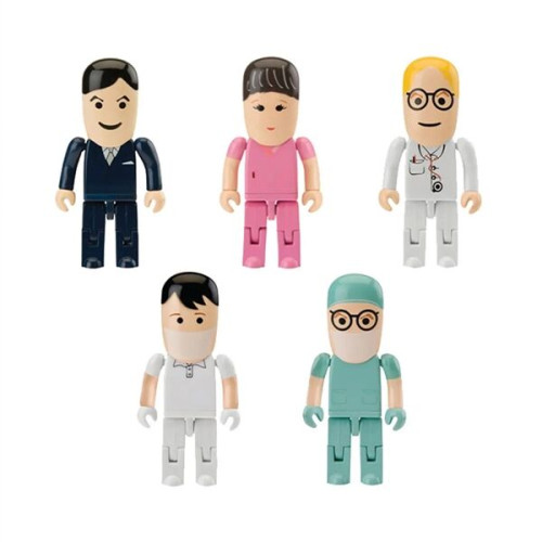 Doctor, Nurse, Surgeon, Medical Personnel Shaped USB Drive W