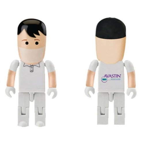 Doctor, Nurse, Surgeon, Medical Personnel Shaped USB Drive W