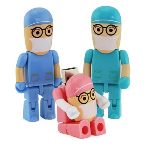 Doctor, Nurse, Surgeon, Medical Personnel Shaped USB Drive W