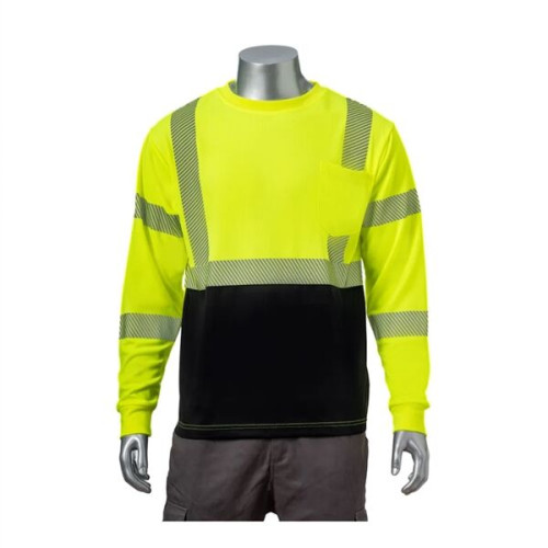 Class 3 Hi Viz Segmented Tape Safety Workwear T-Shirt