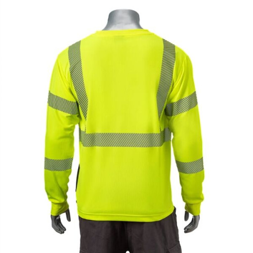 Class 3 Hi Viz Segmented Tape Safety Workwear T-Shirt