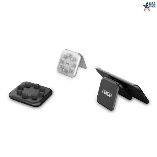 Qi Wireless Charger & Phone Stand Combo with Suction Base