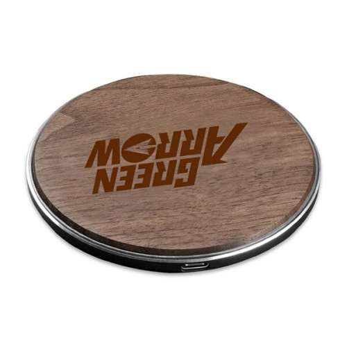 15W Fast Charging Walnut Qi Wireless Charger