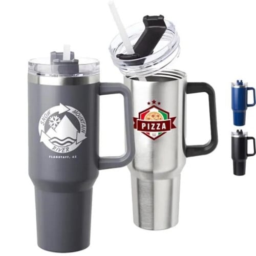 40 Oz. Stainless Steel Travel Mug Tumbler