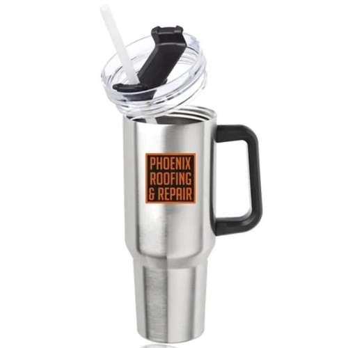 40 Oz. Stainless Steel Travel Mug Tumbler