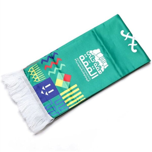 Premium Summer Sublimation Printing Scarf W/ Tassel