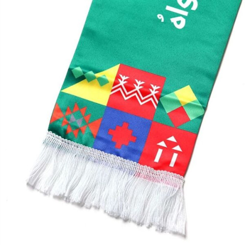 Premium Summer Sublimation Printing Scarf W/ Tassel