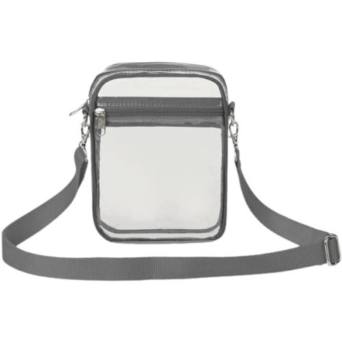 Crossbody Purse Clear Stadium Bag with Adjustable Strap