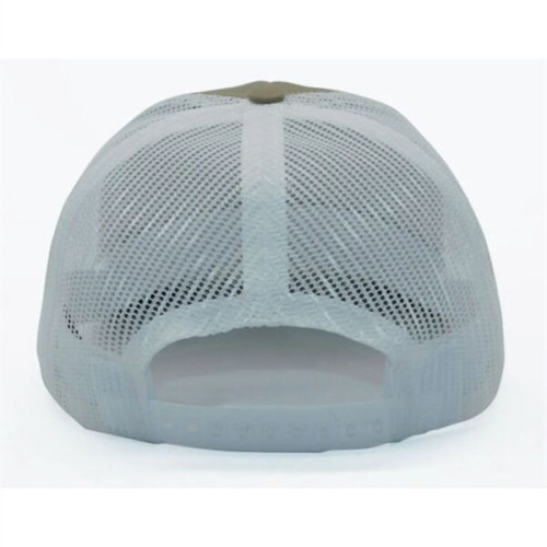 True American Made 6-Panel White Mesh Trucker Cap